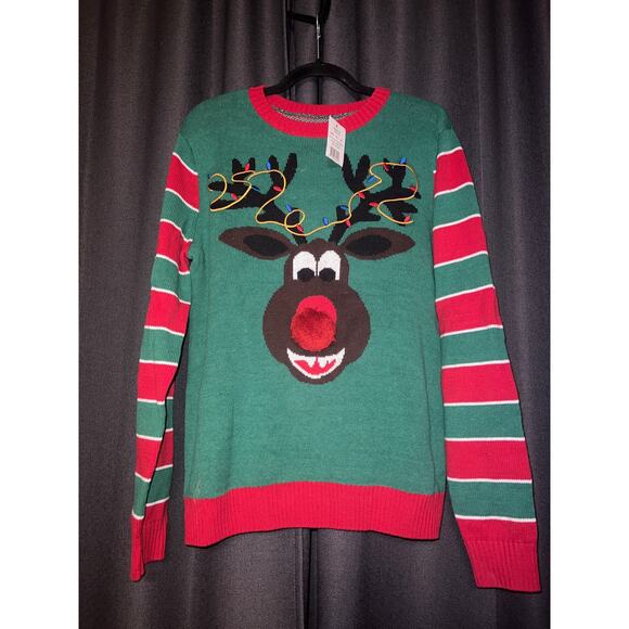 Ugly Christmas Sweater Xmas Size Medium - Picture 1 of 3